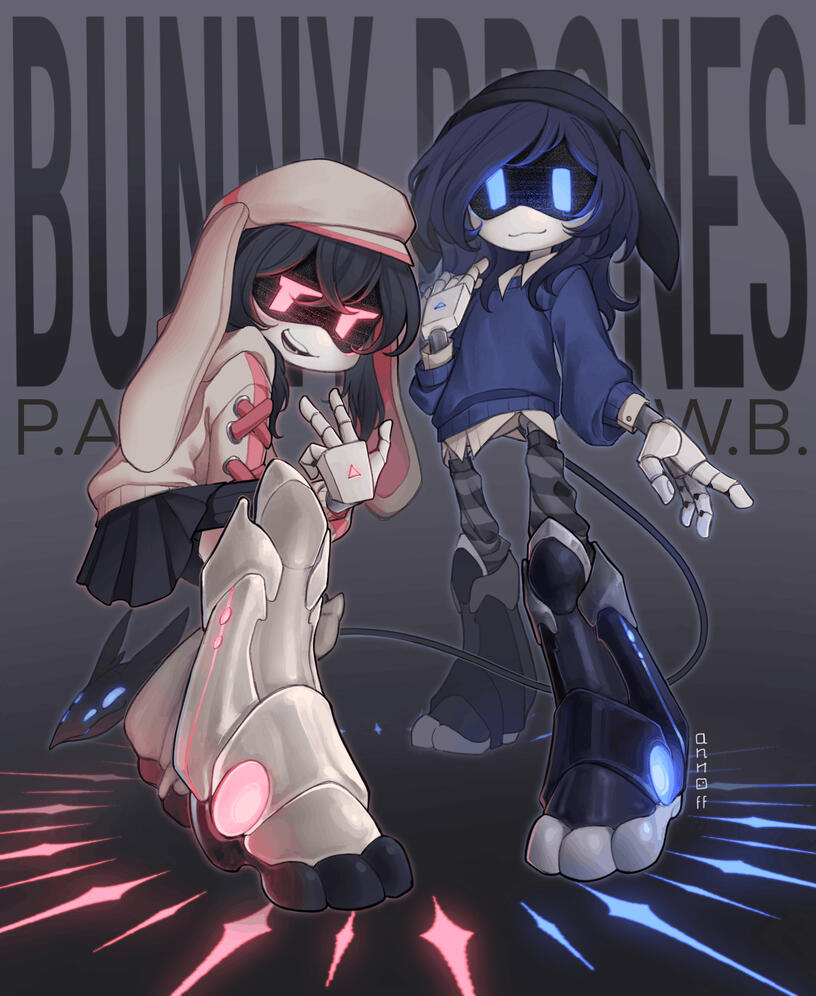 Bunny Drones [Murder Drones OCs]